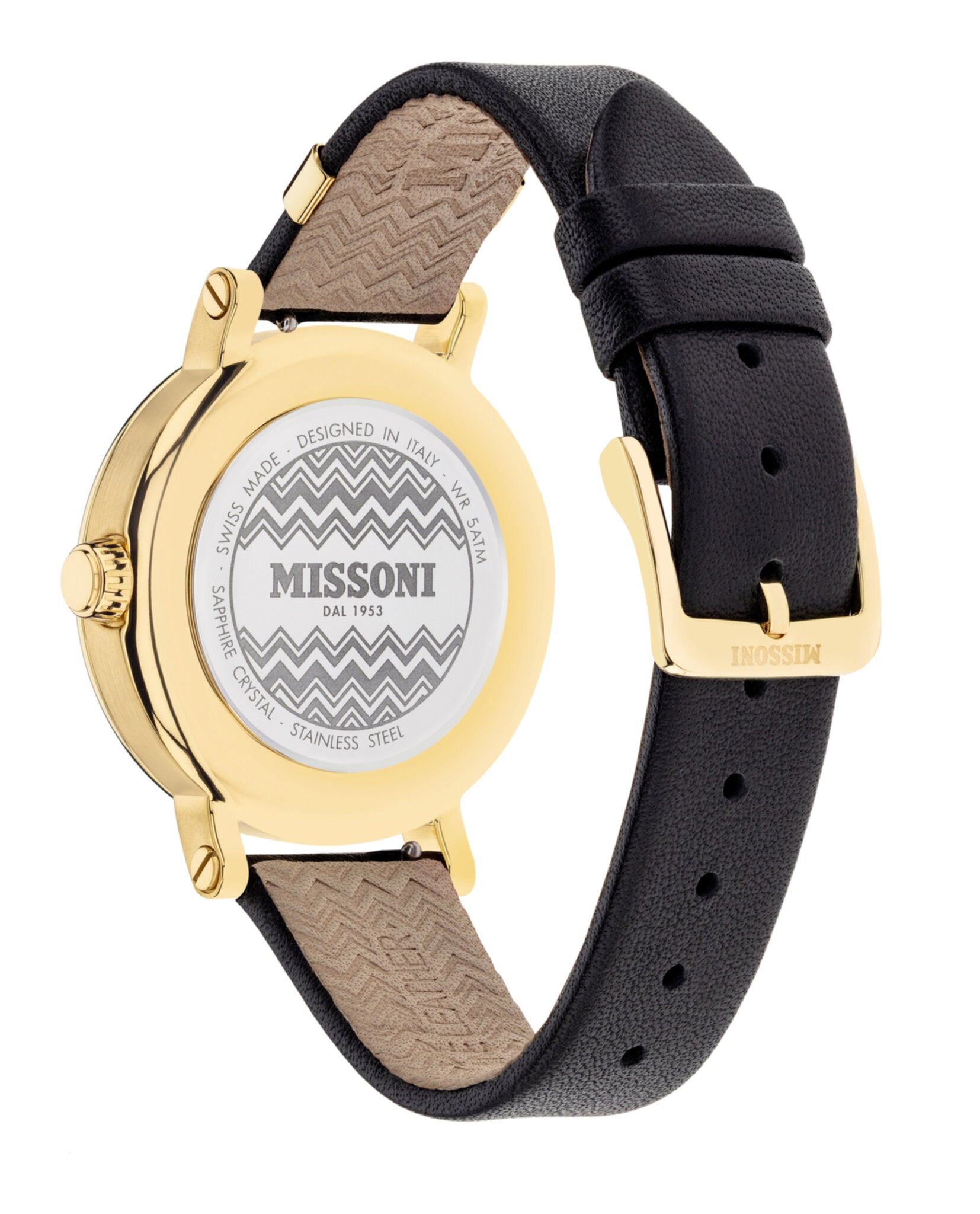 Missoni Melrose Leather Watch