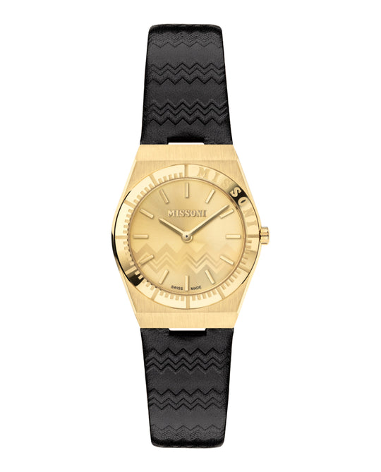 Missoni Milano Leather Watch