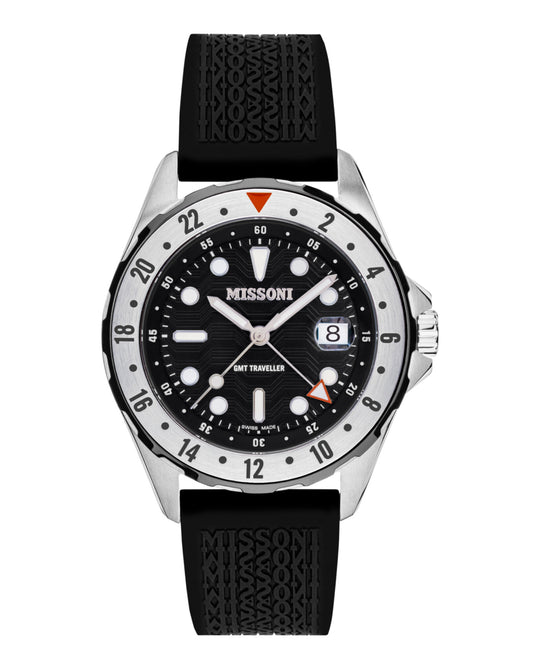 Missoni GMT Traveller Silicone Watch