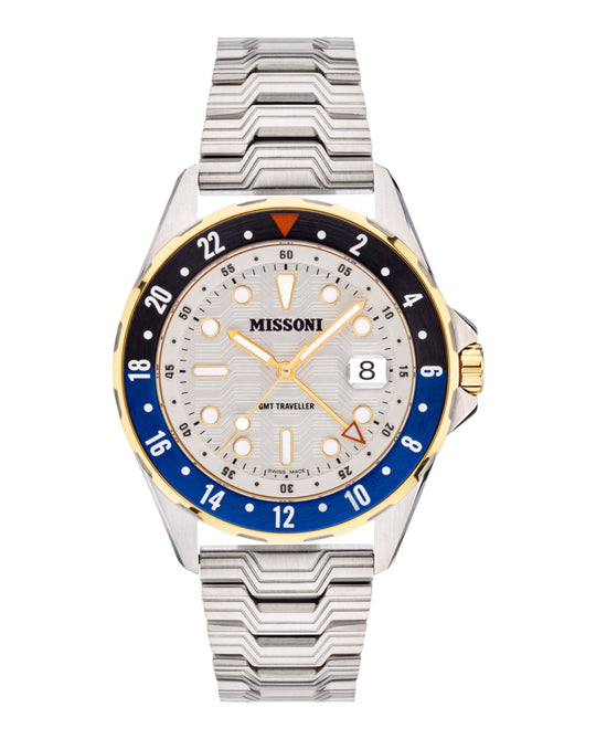 Missoni GMT Traveller Bracelet Watch