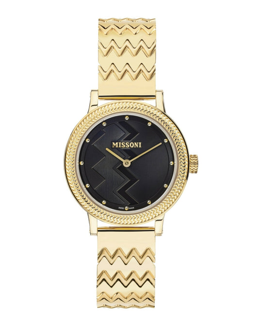 Missoni Missoni Optic Zigzag Bracelet Watch