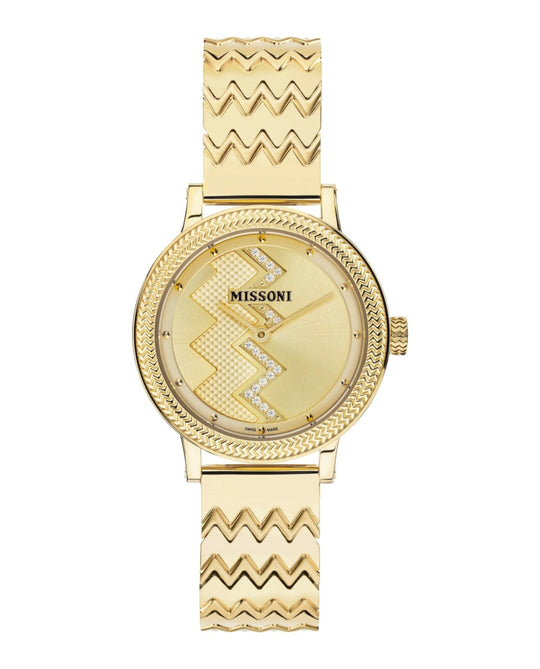 Missoni Optic Zigzag Diamond Watch