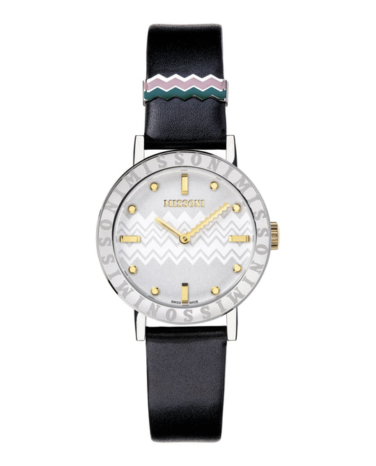 Missoni Missoni M2 Leather Watch