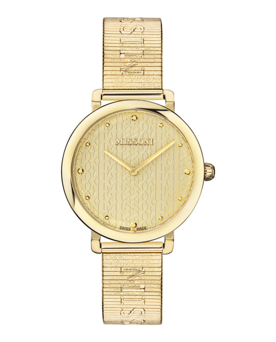 Missoni Lettering Bracelet Watch