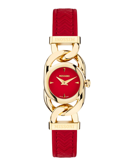 Missoni Gioiello Leather Watch