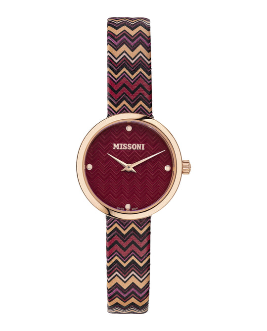 Missoni Missoni M1 Leather Watch