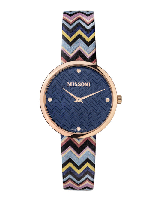 Missoni Missoni M1 Leather Watch