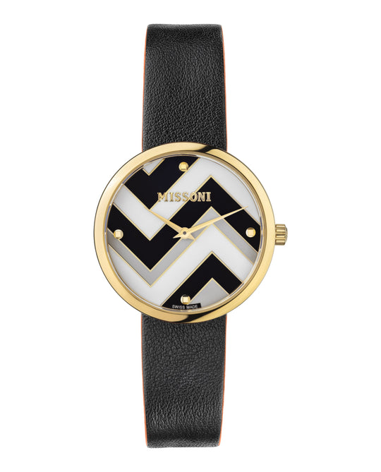 Missoni Missoni M1 Leather Watch