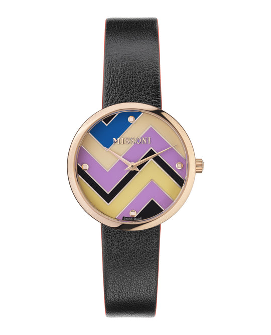 Missoni Missoni M1 Leather Watch