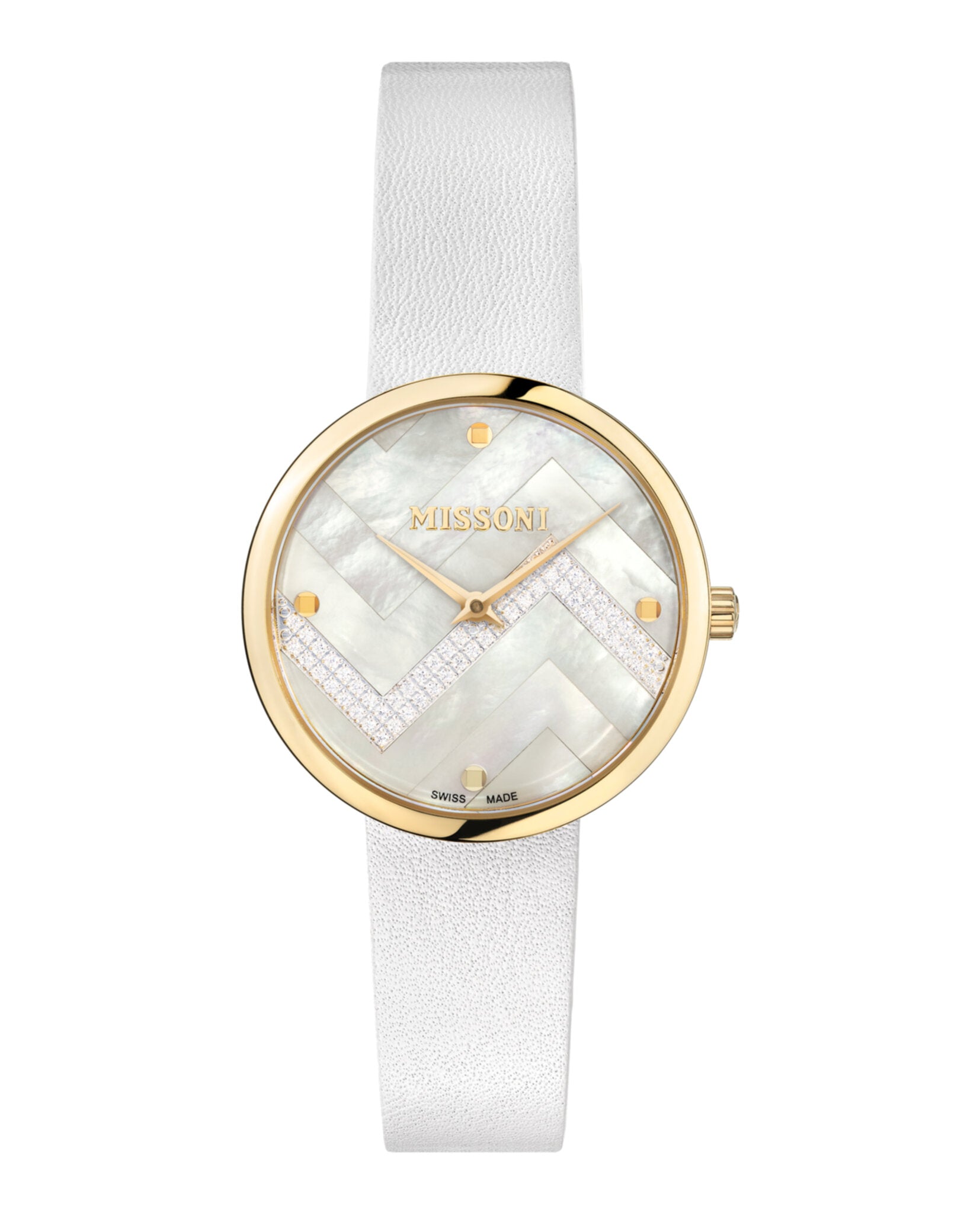 Missoni Missoni M1 Mother of Pearl Diamond Watch