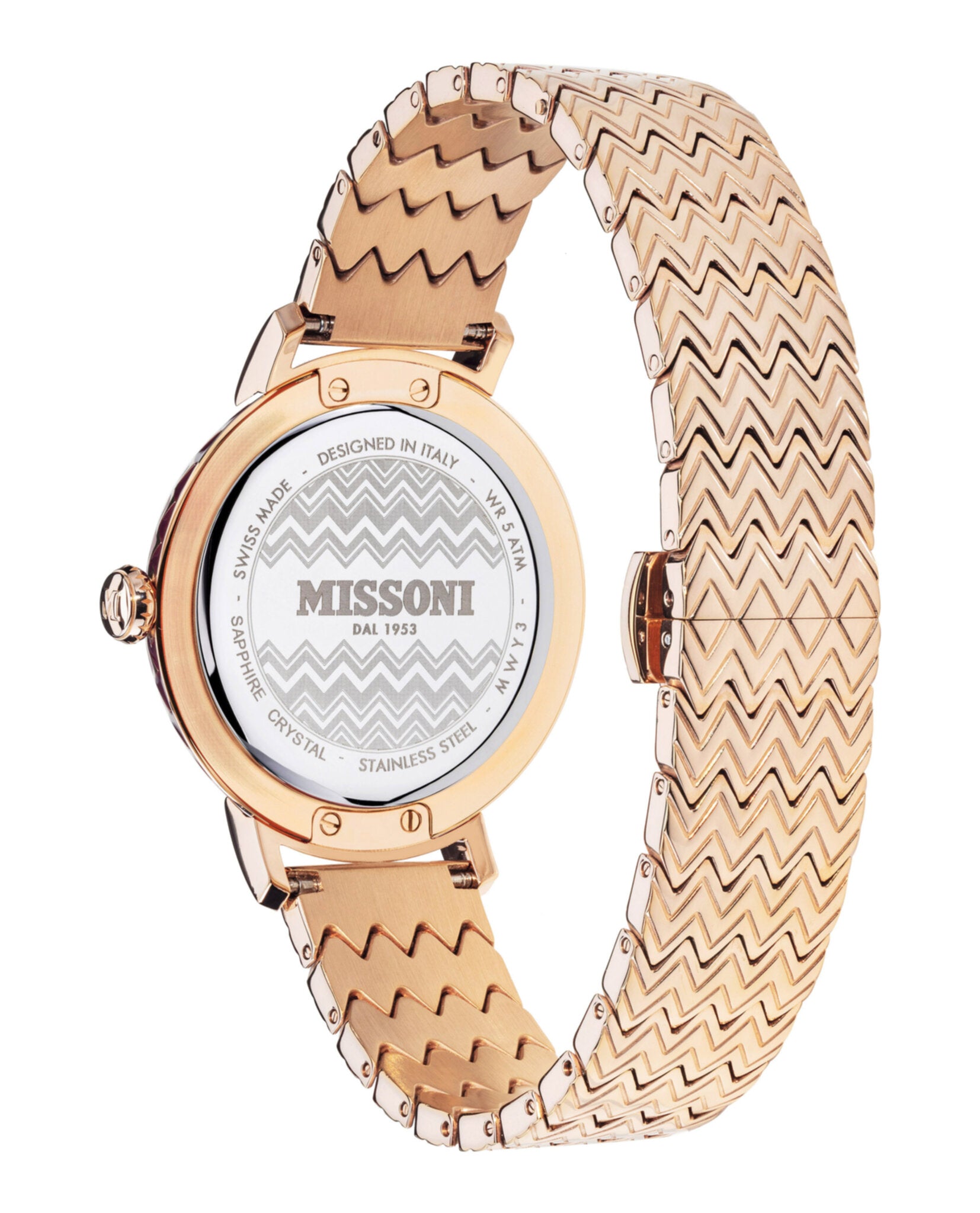 Missoni Missoni Chevron Bracelet Watch