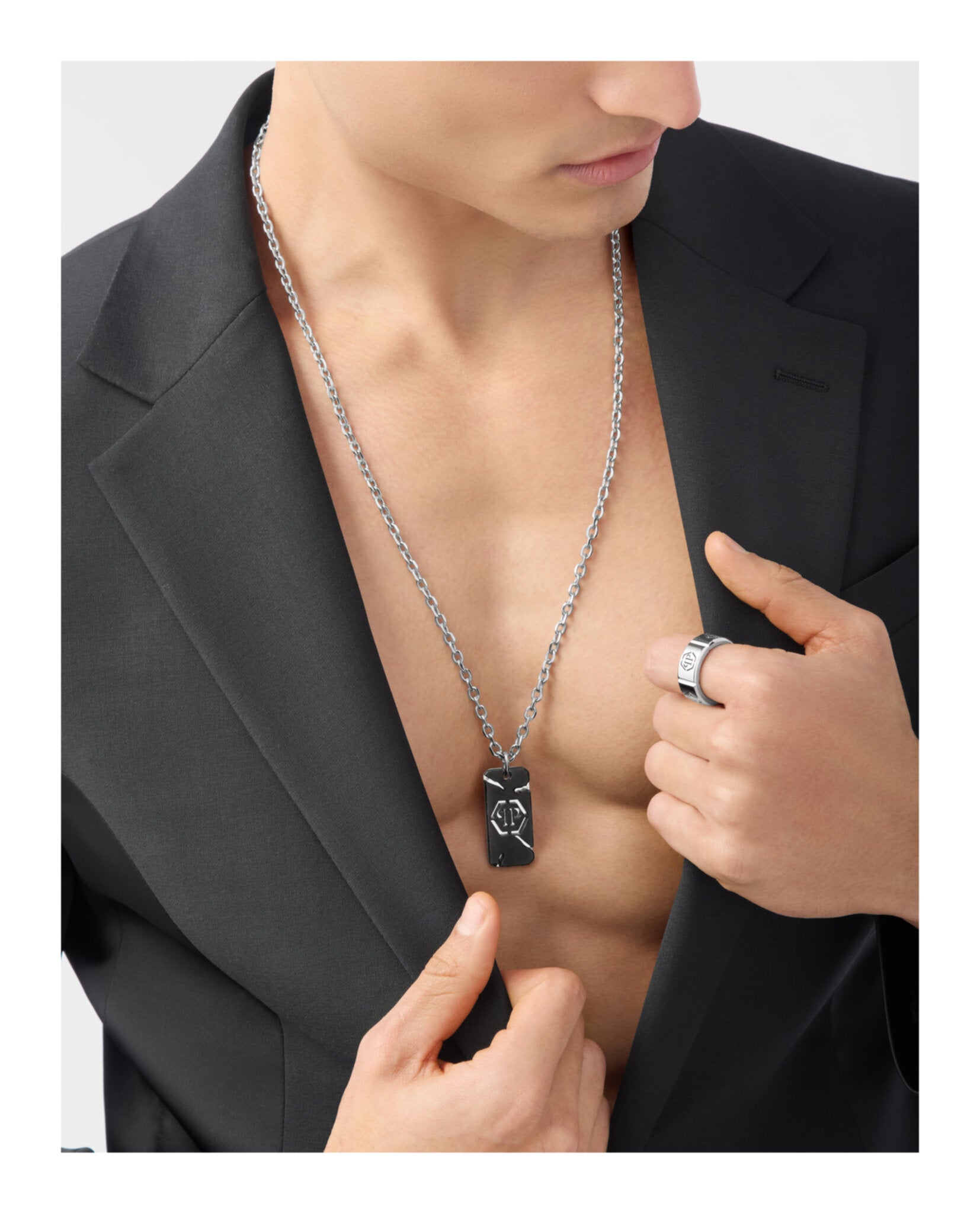 Plein Tag Cable Chain Necklace