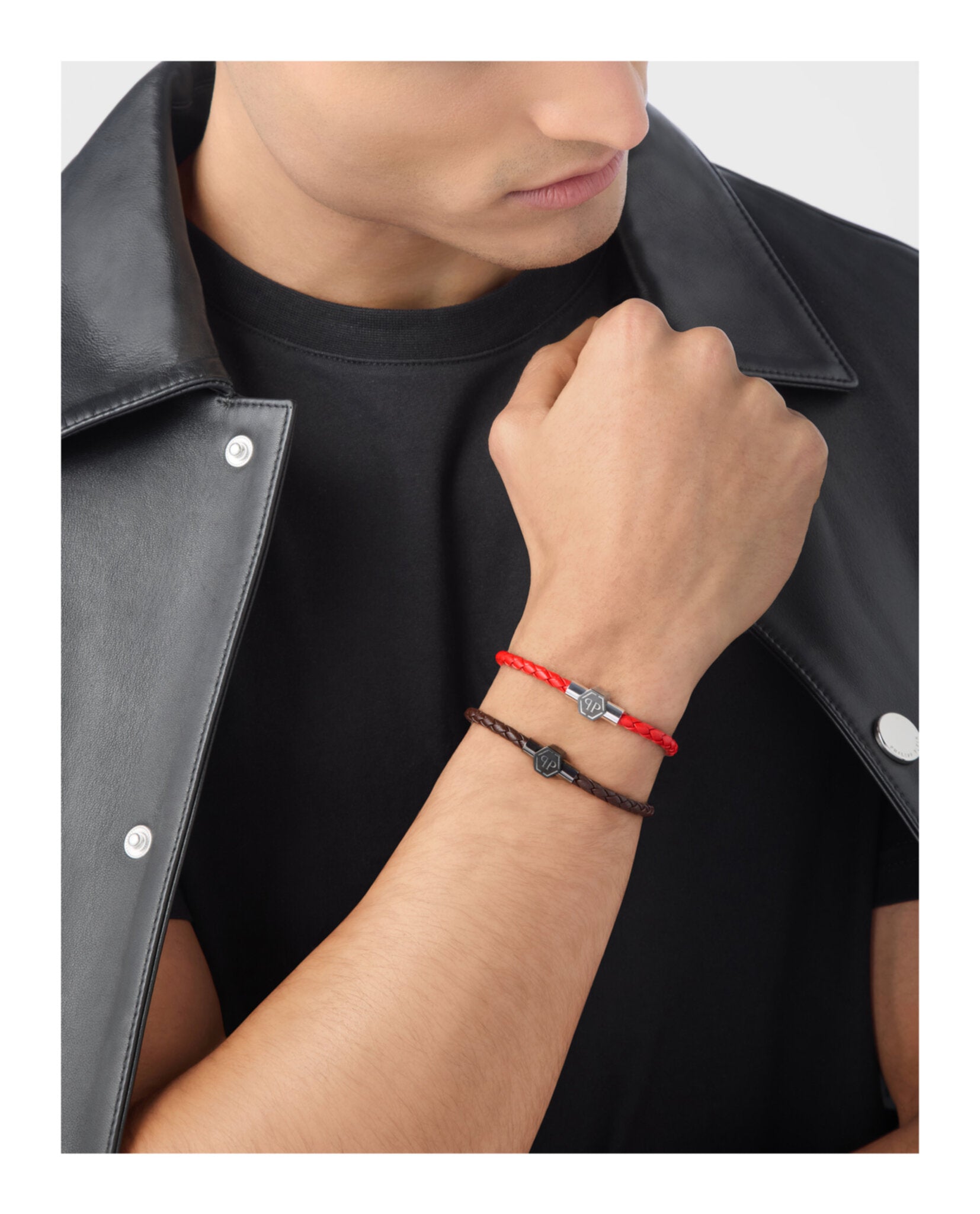 Plein Tag Calf Leather Bracelet