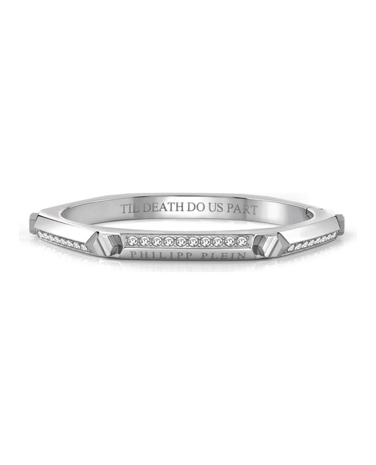 The Plein Cuff Crystal Bangle Bracelet