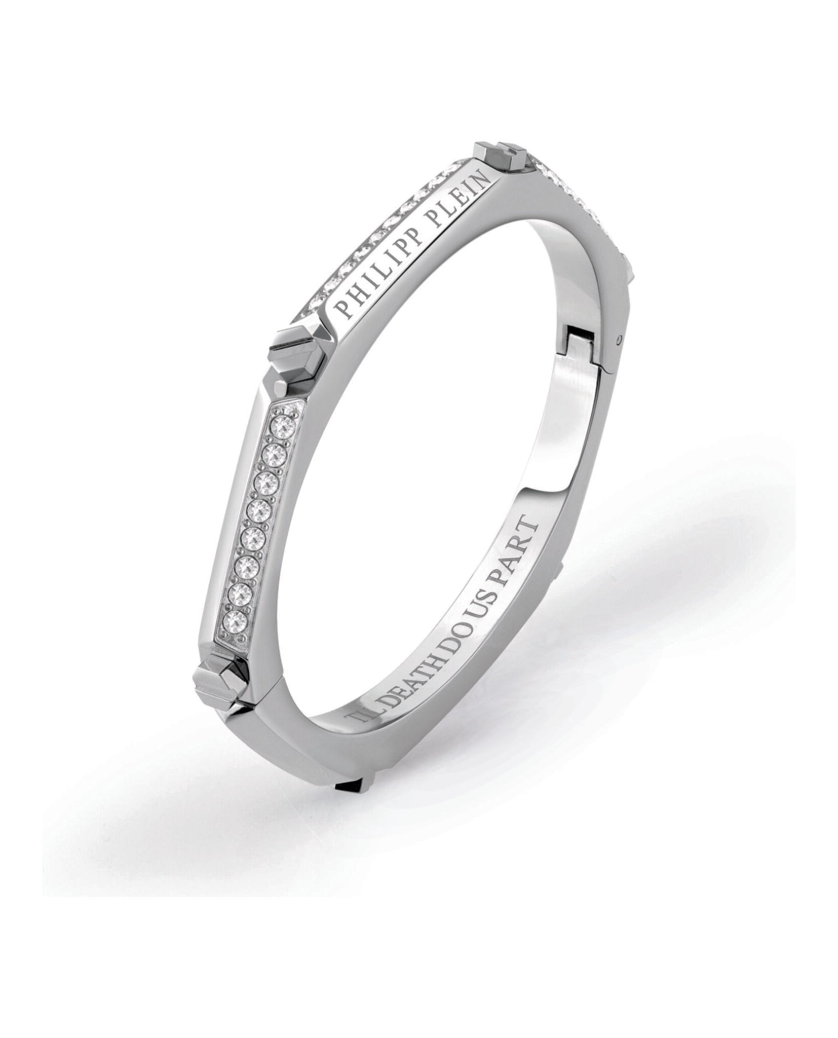 The Plein Cuff Crystal Bangle Bracelet