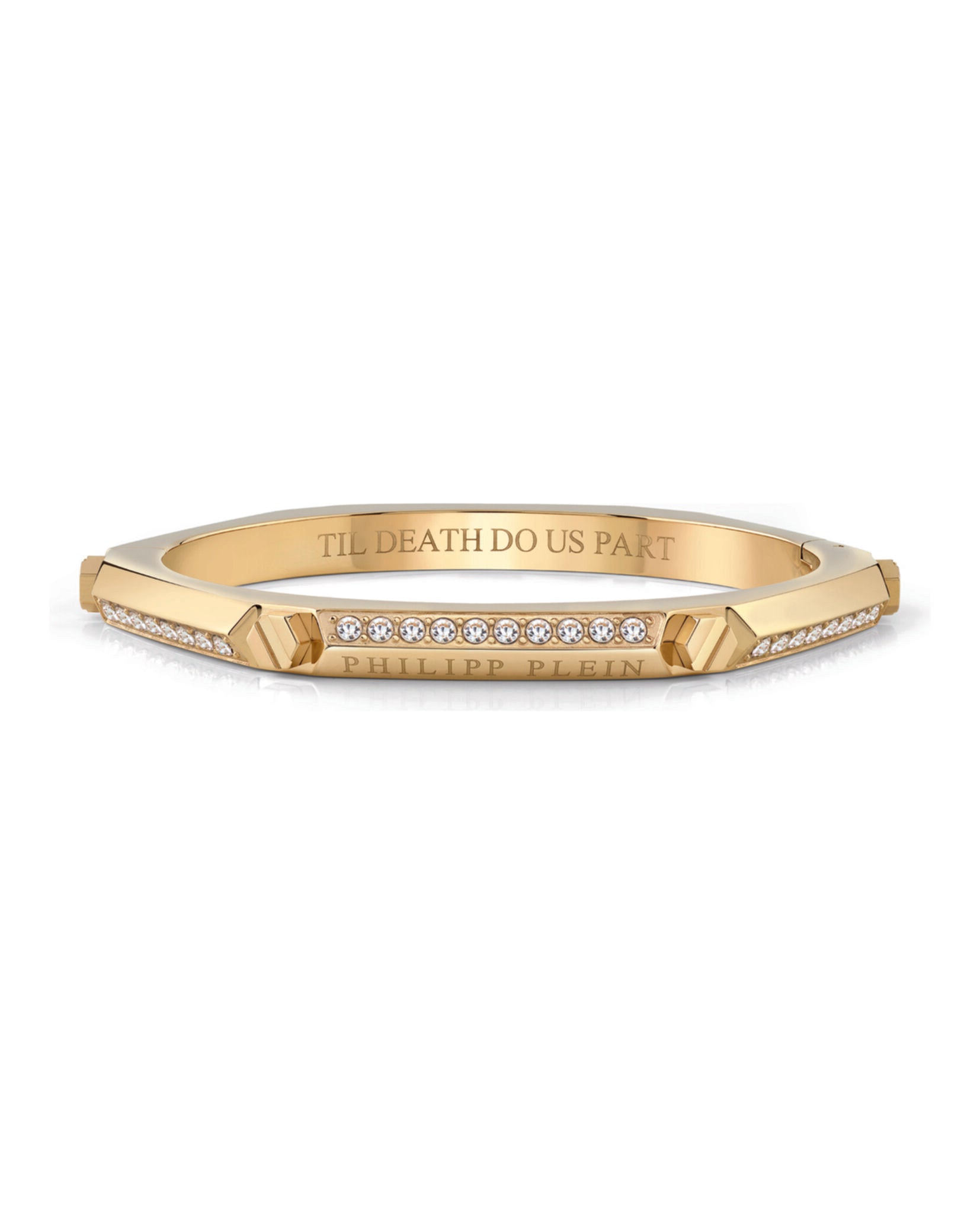 The Plein Cuff Crystal Bangle Bracelet