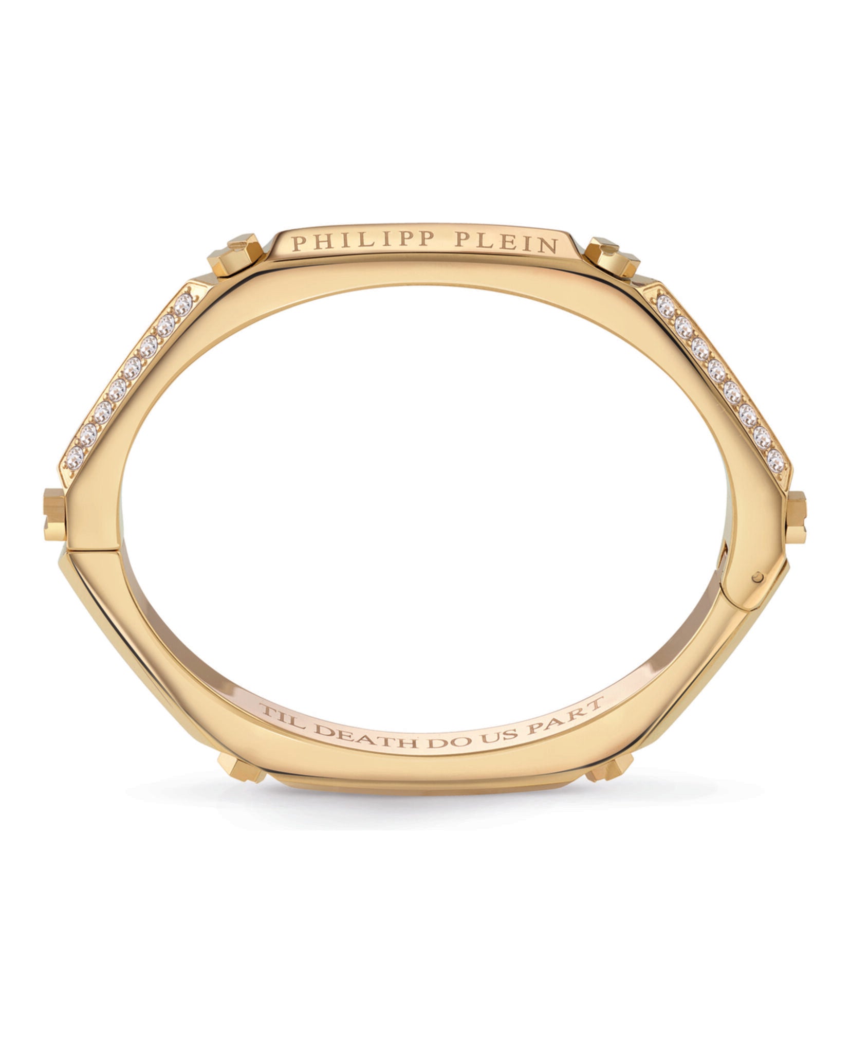 The Plein Cuff Crystal Bangle Bracelet