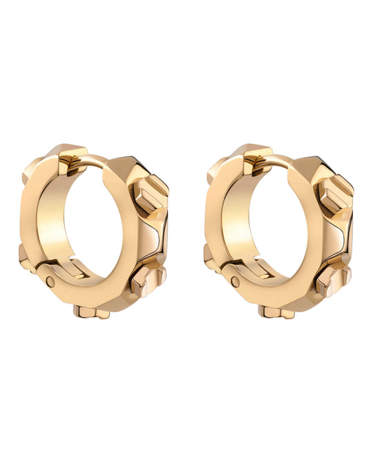 The Plein Cuff Hoop Earrings