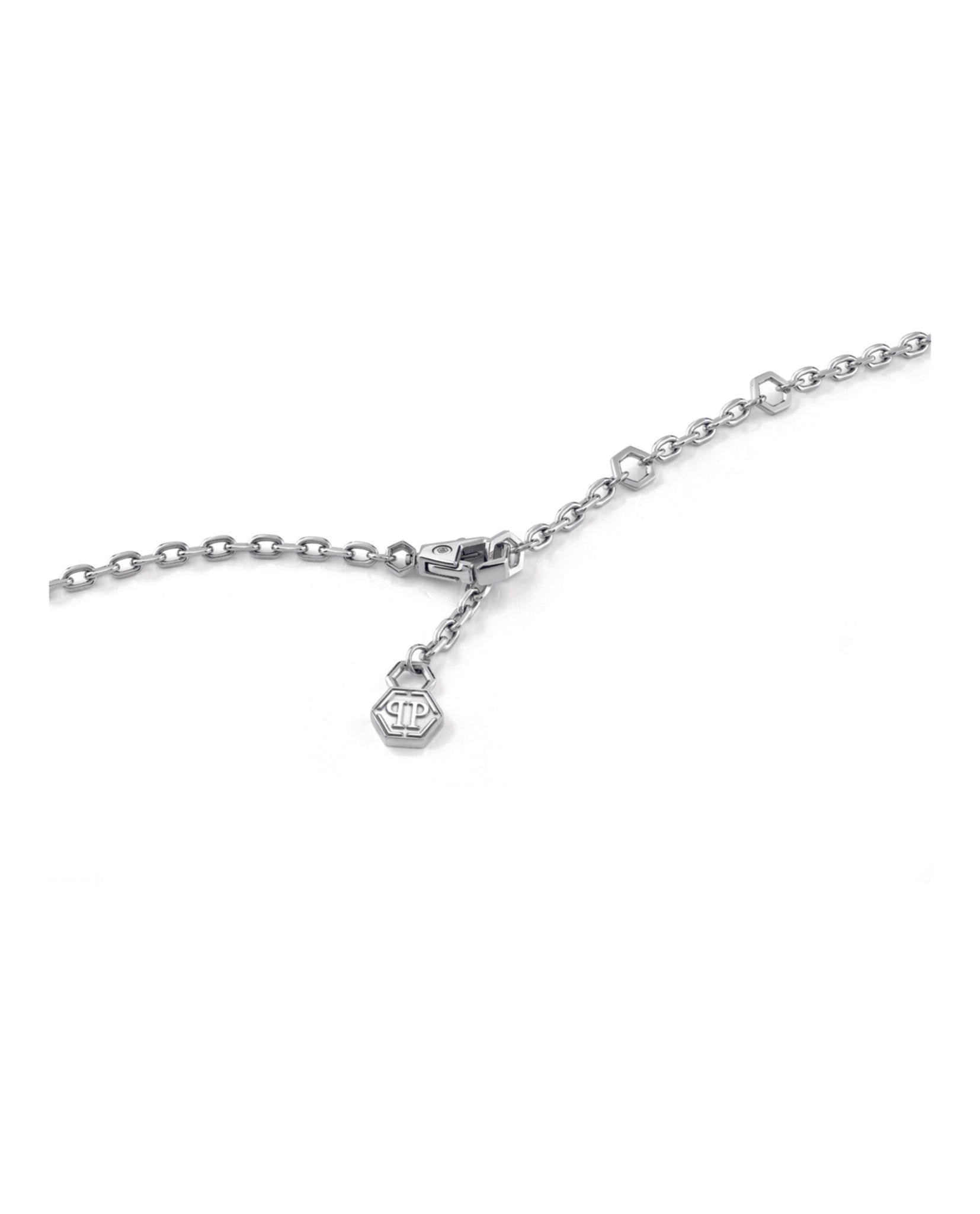 The Plein Cuff Crystal Cable Chain Necklace