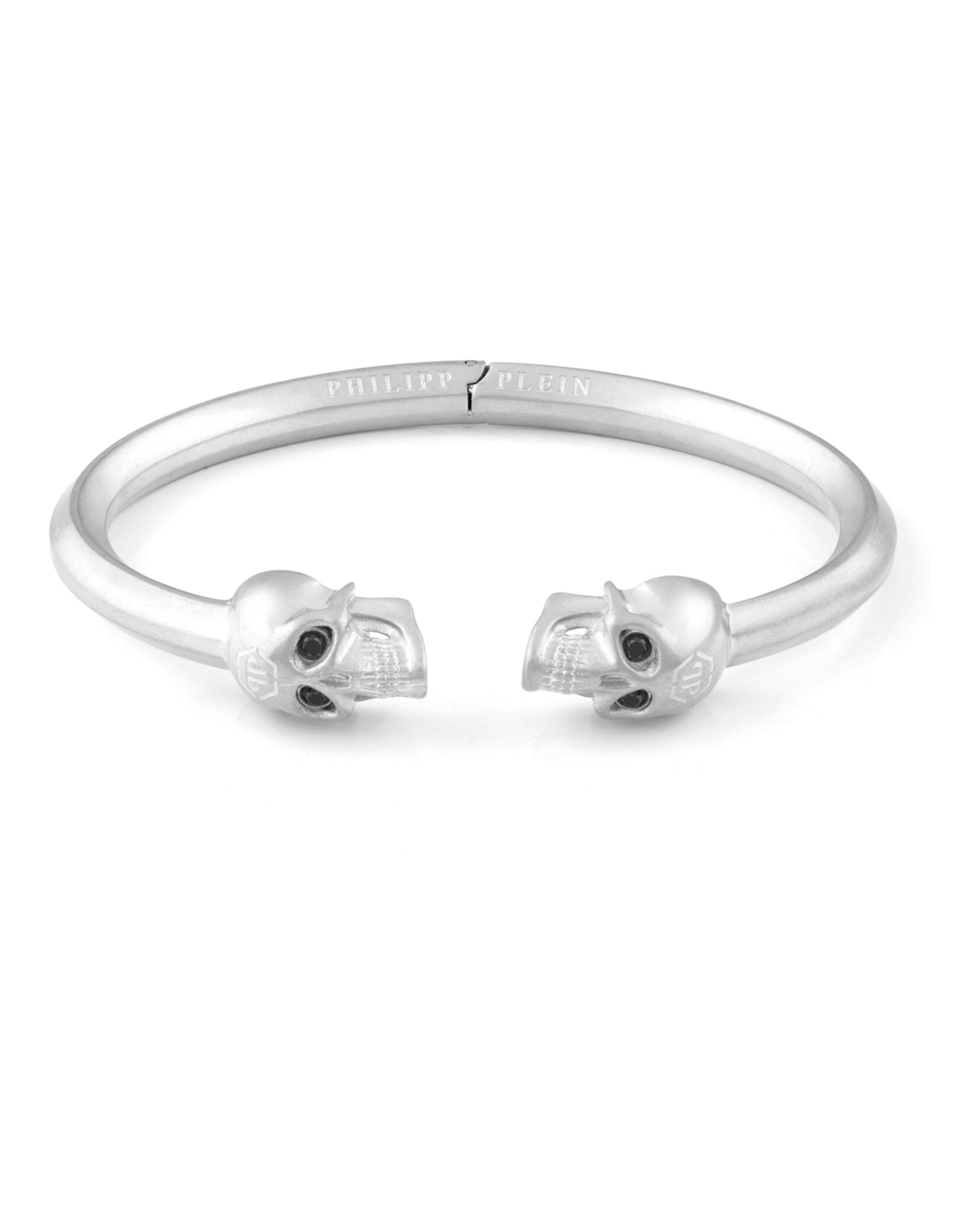 3D $kull Crystal Bangle Bracelet