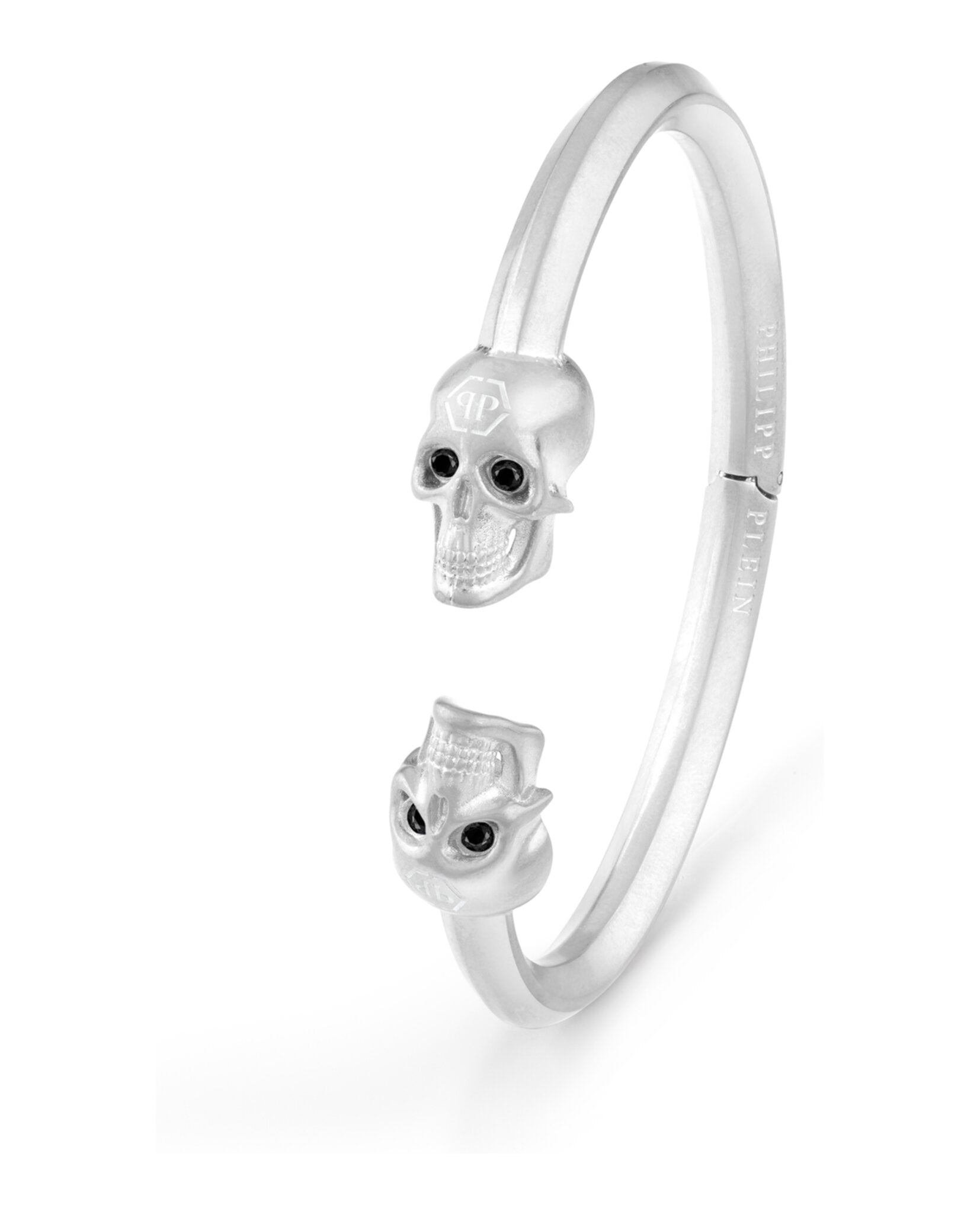 3D $kull Crystal Bangle Bracelet