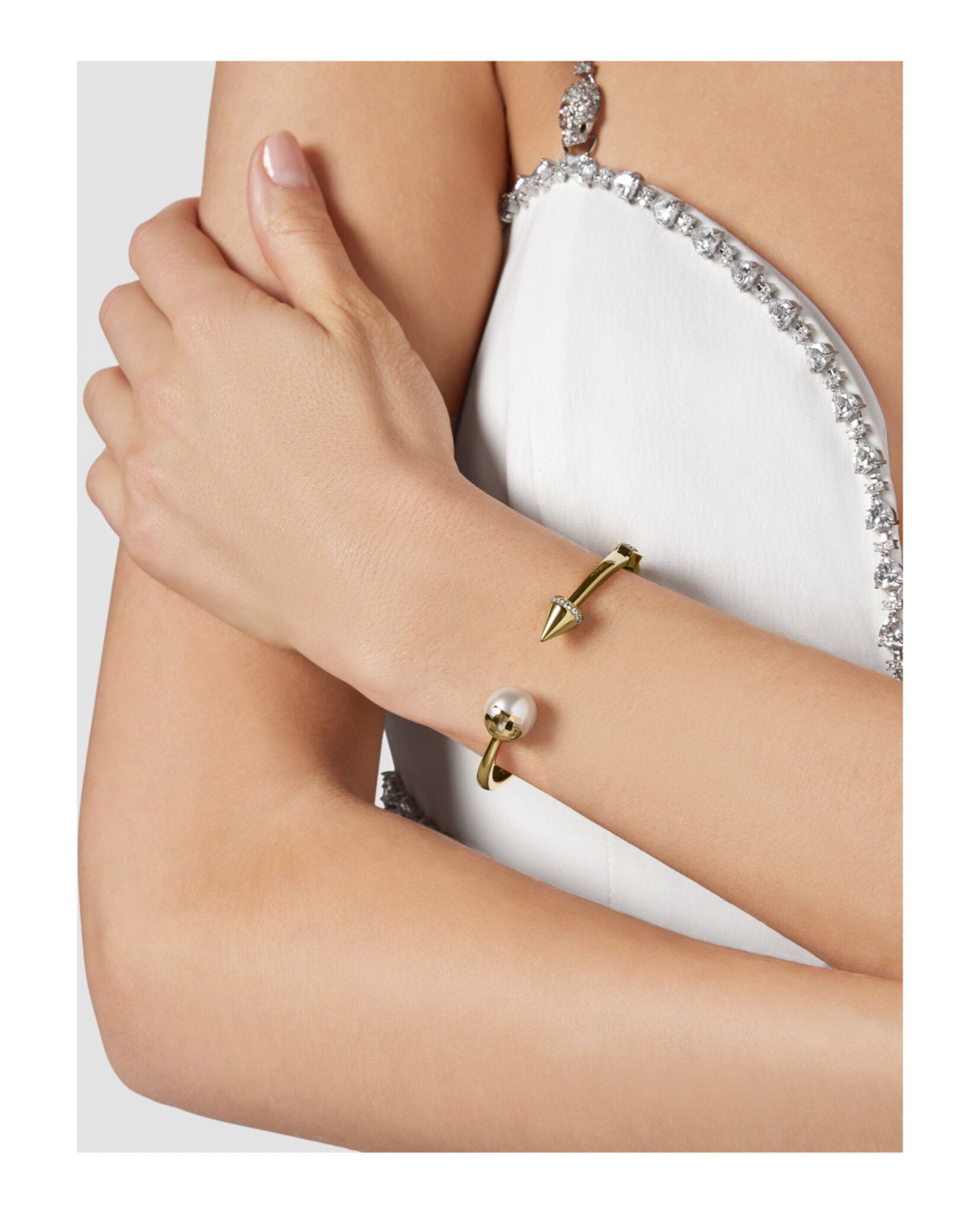 Rhapsody Crystal Bangle Bracelet