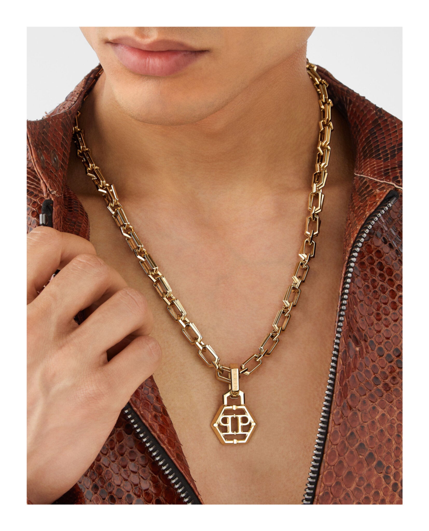 Plein Icon Chain Necklace