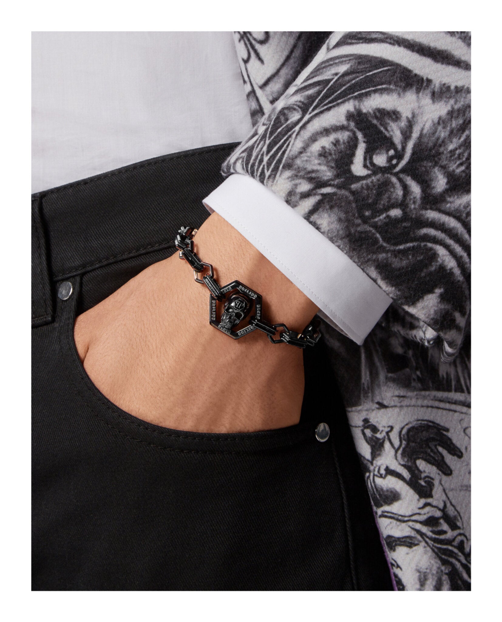 Plein Icon Chain Bracelet