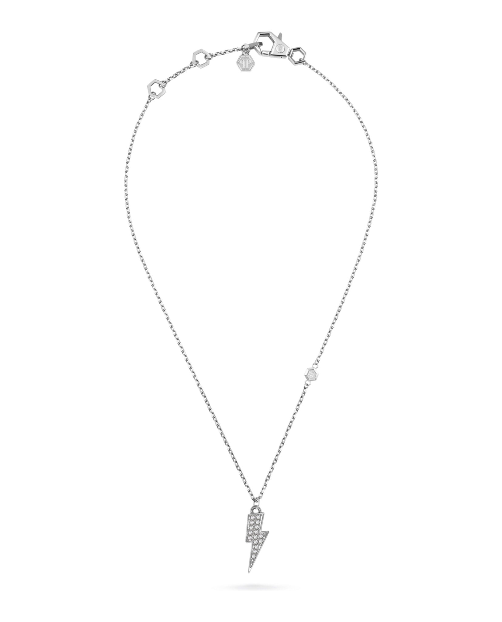 Plein Valentine Crystal Cable Chain Necklace