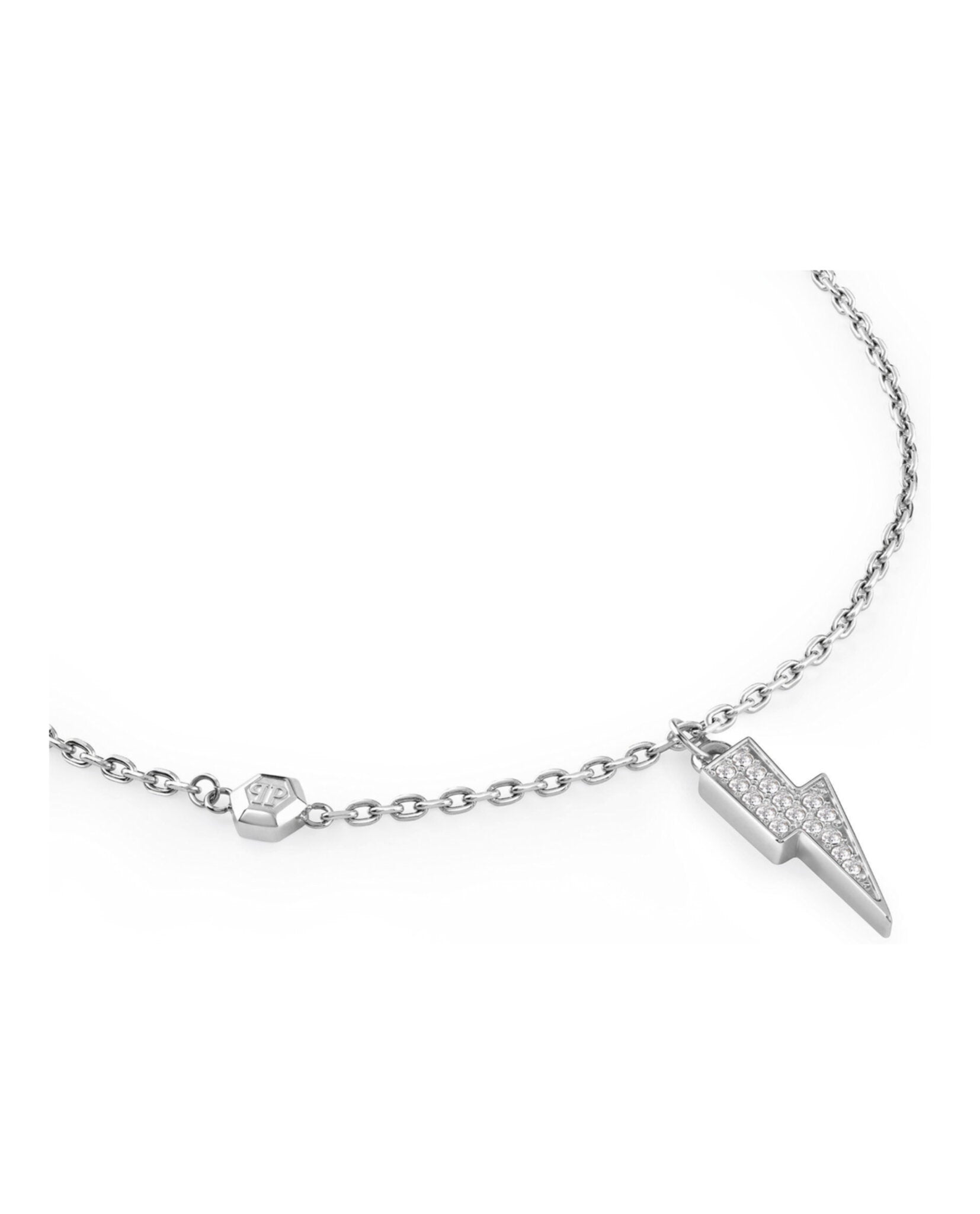 Plein Valentine Crystal Cable Chain Necklace