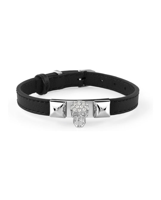 Plein Enigma Crystal Calf Leather Bracelet
