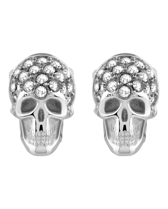 Plein Enigma Crystal Stud Earrings