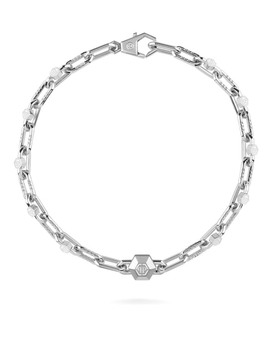 Plein Edge Cable Chain Necklace