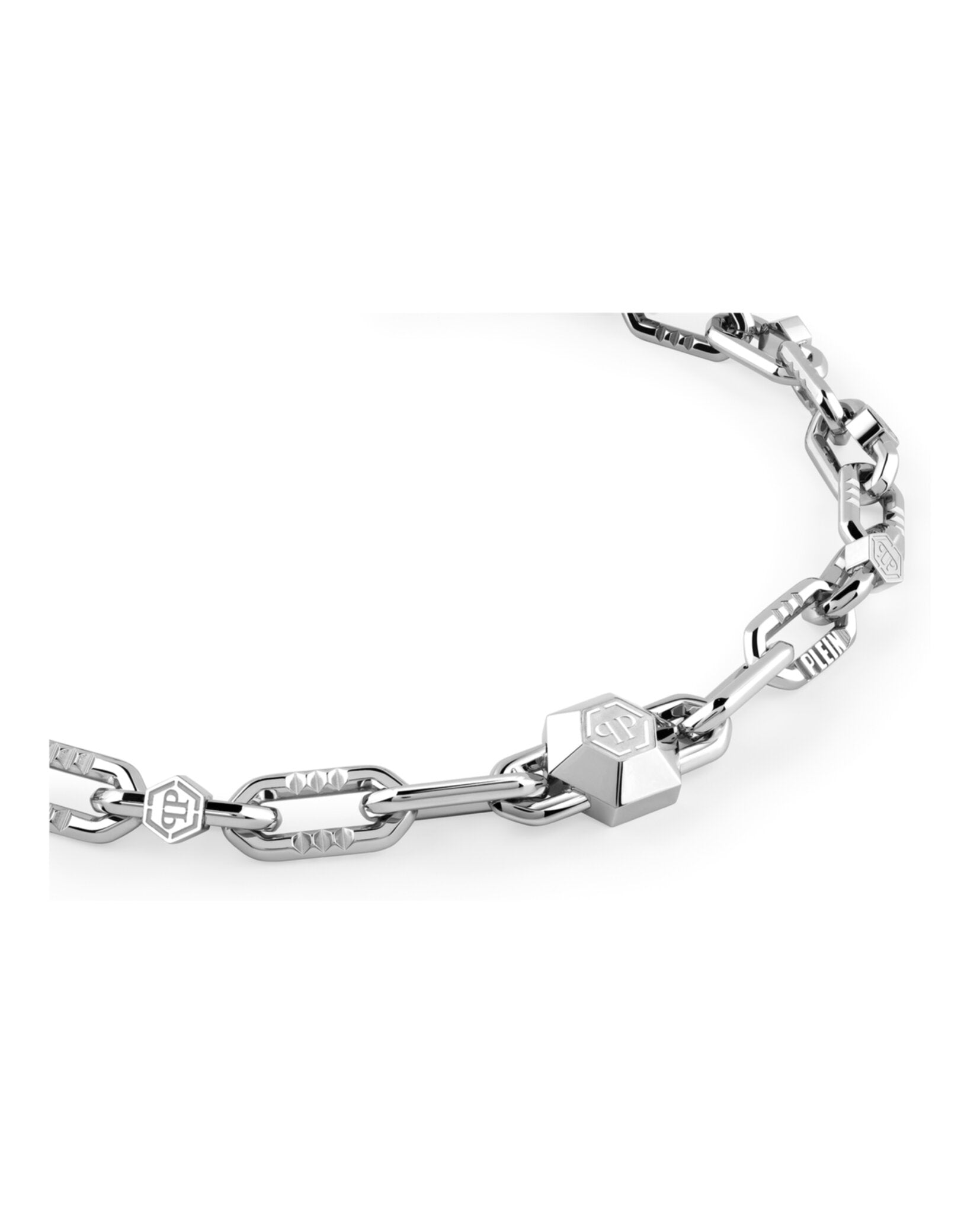 Plein Edge Cable Chain Necklace