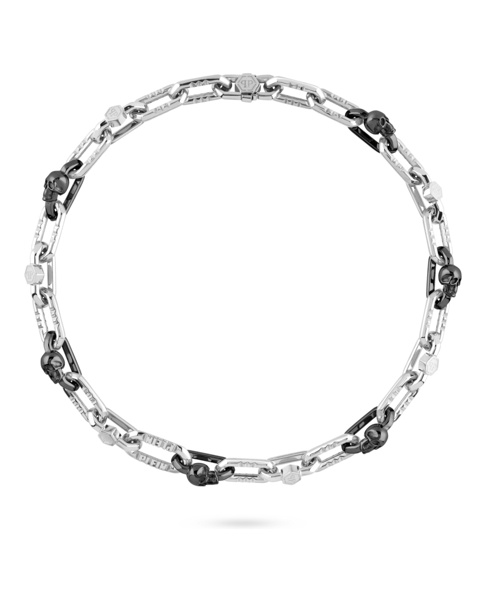 Plein Edge Cable Chain Necklace