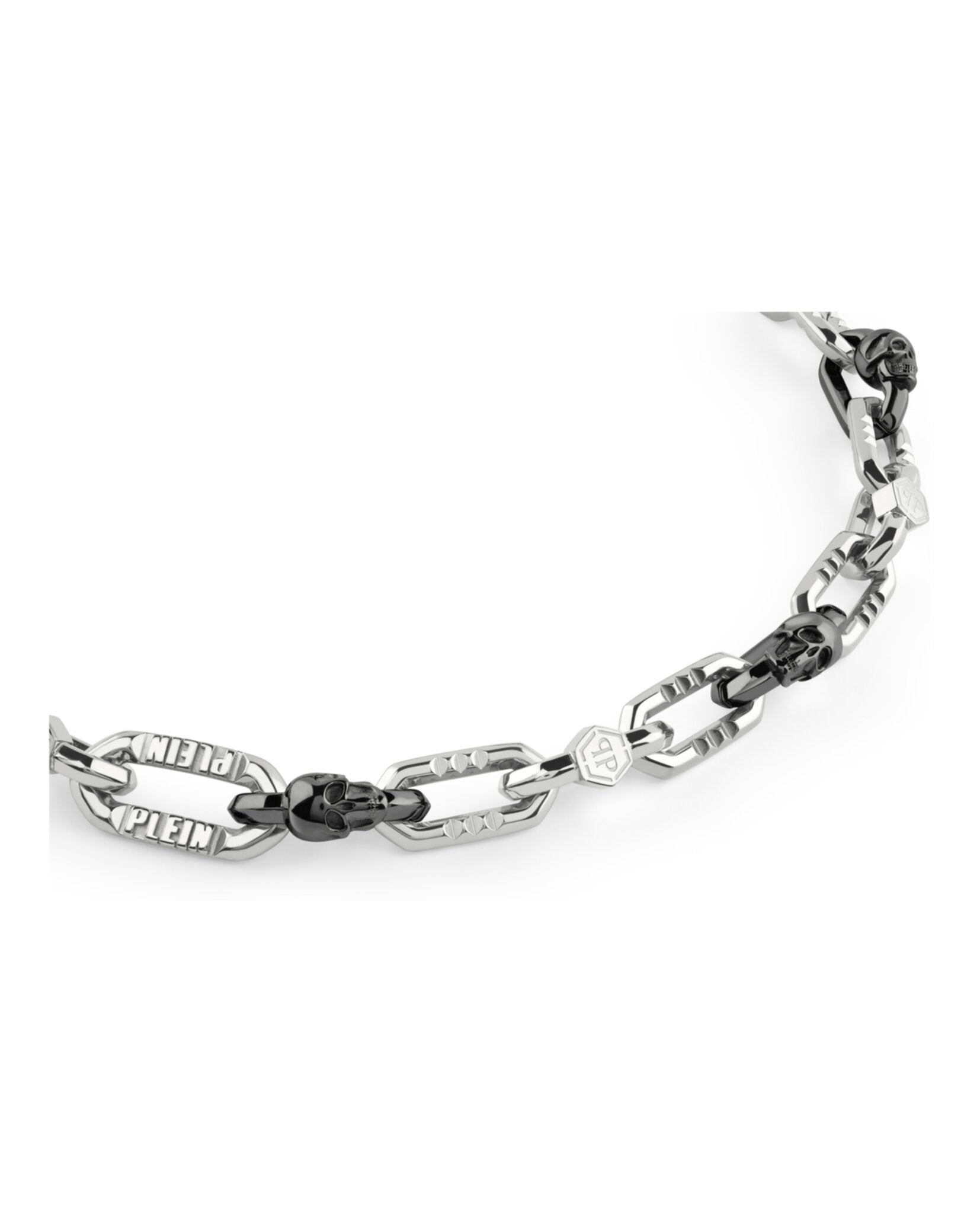 Plein Edge Cable Chain Necklace