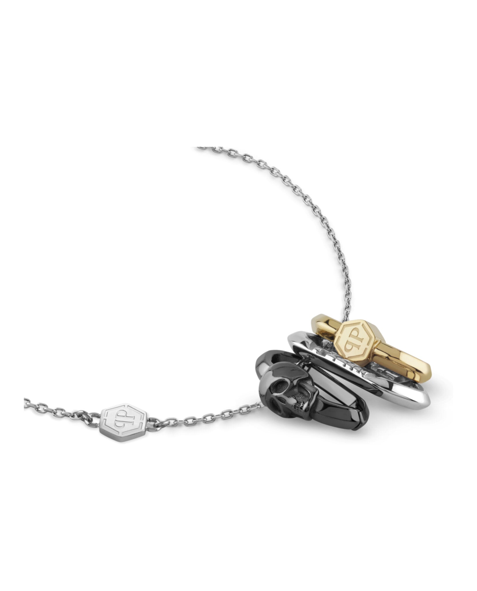 Plein Edge Cable Chain Necklace