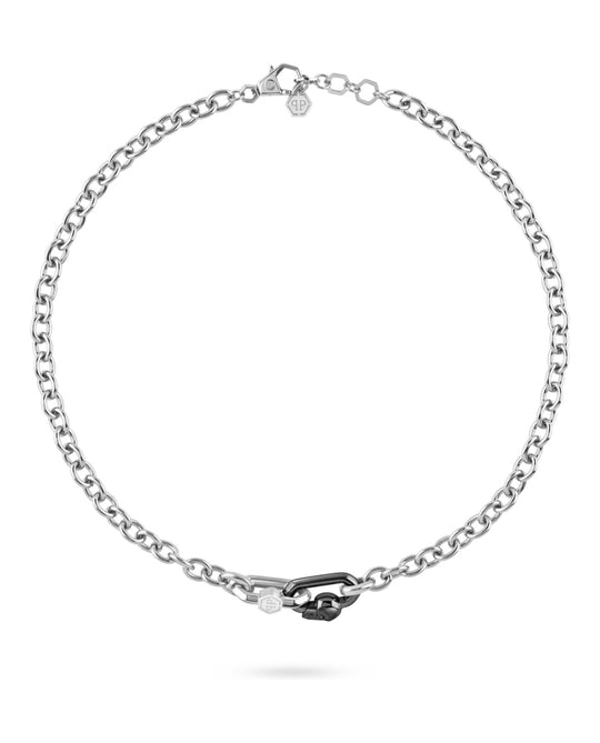 Plein Edge Cable Chain Necklace