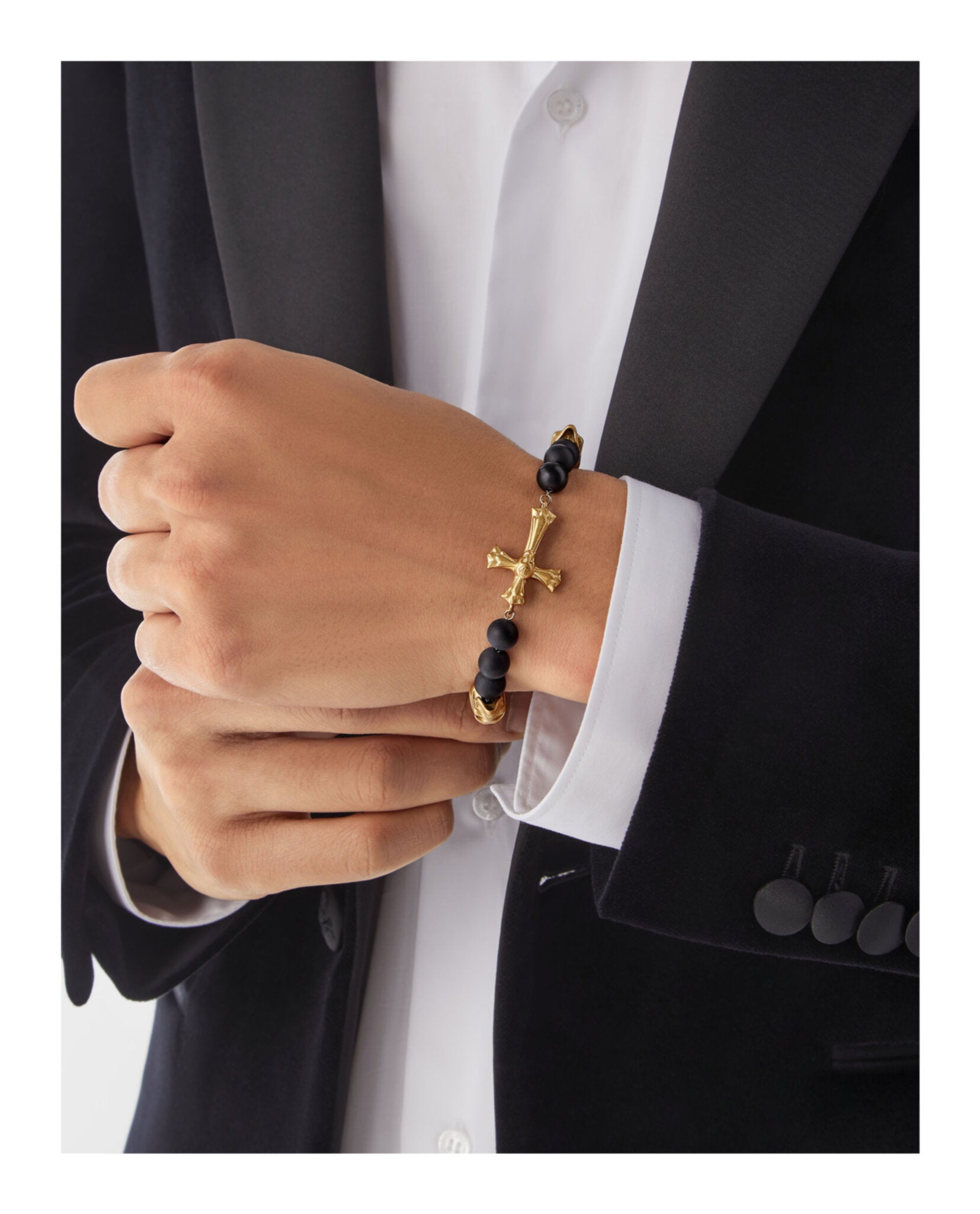 Whisper Onyx Beads Bracelet