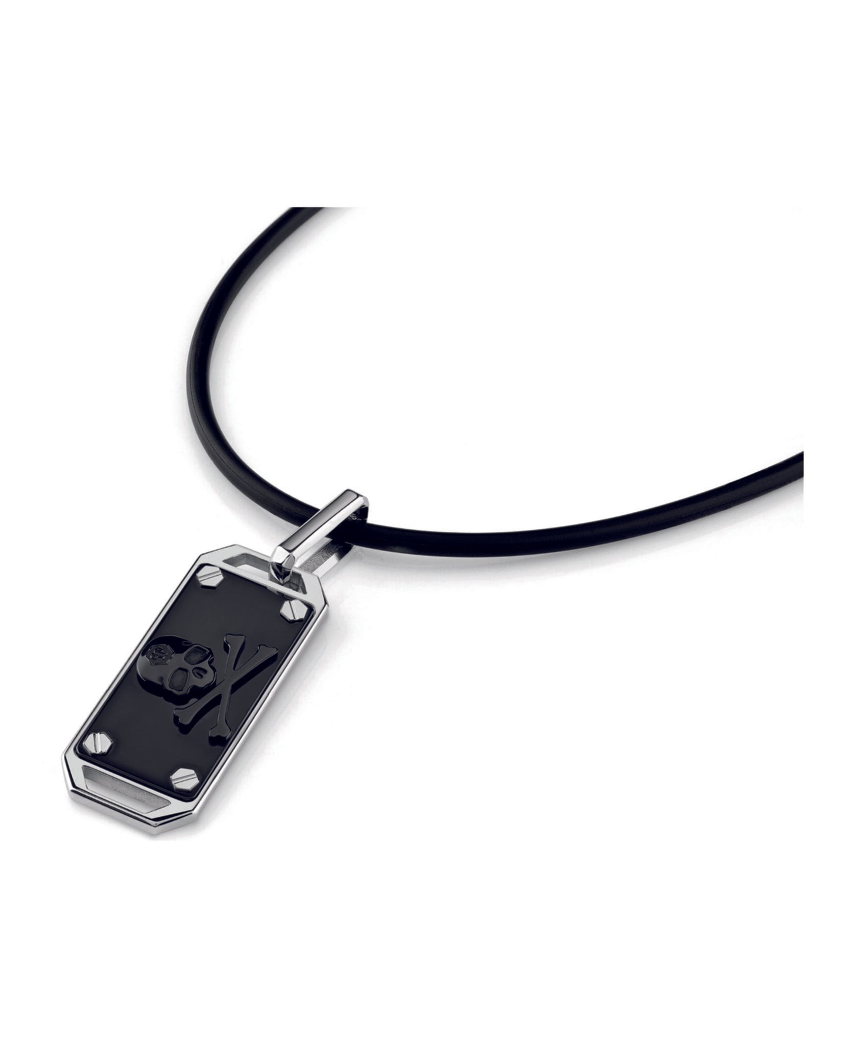 $kull Bones Silicone Necklace