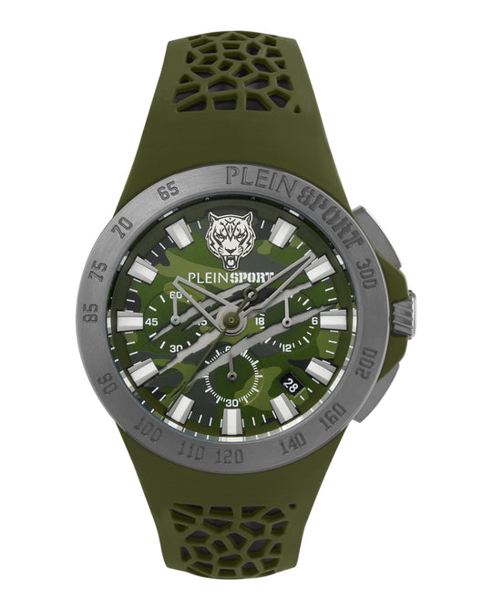 Thunderstorm Chrono Silicone Watch