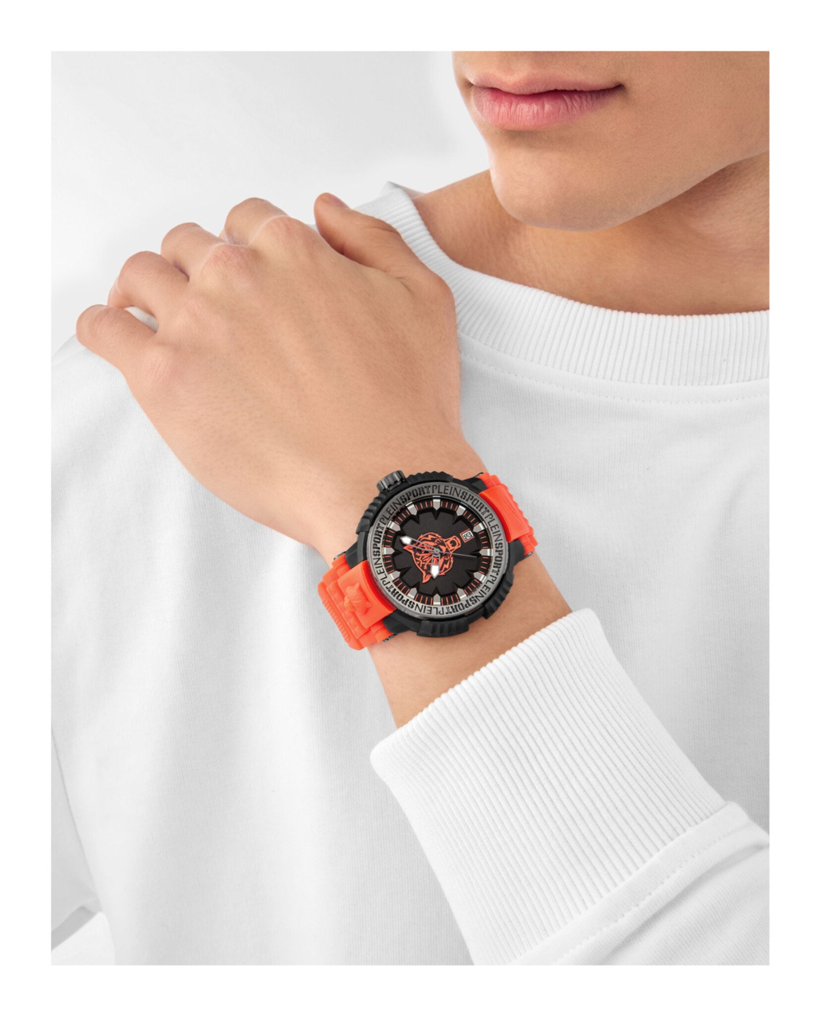 Tiger Power Silicone Watch