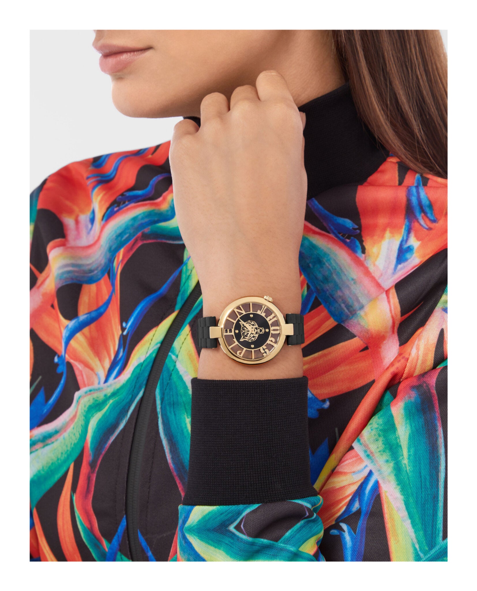 Tiger Luxe Silicone Watch