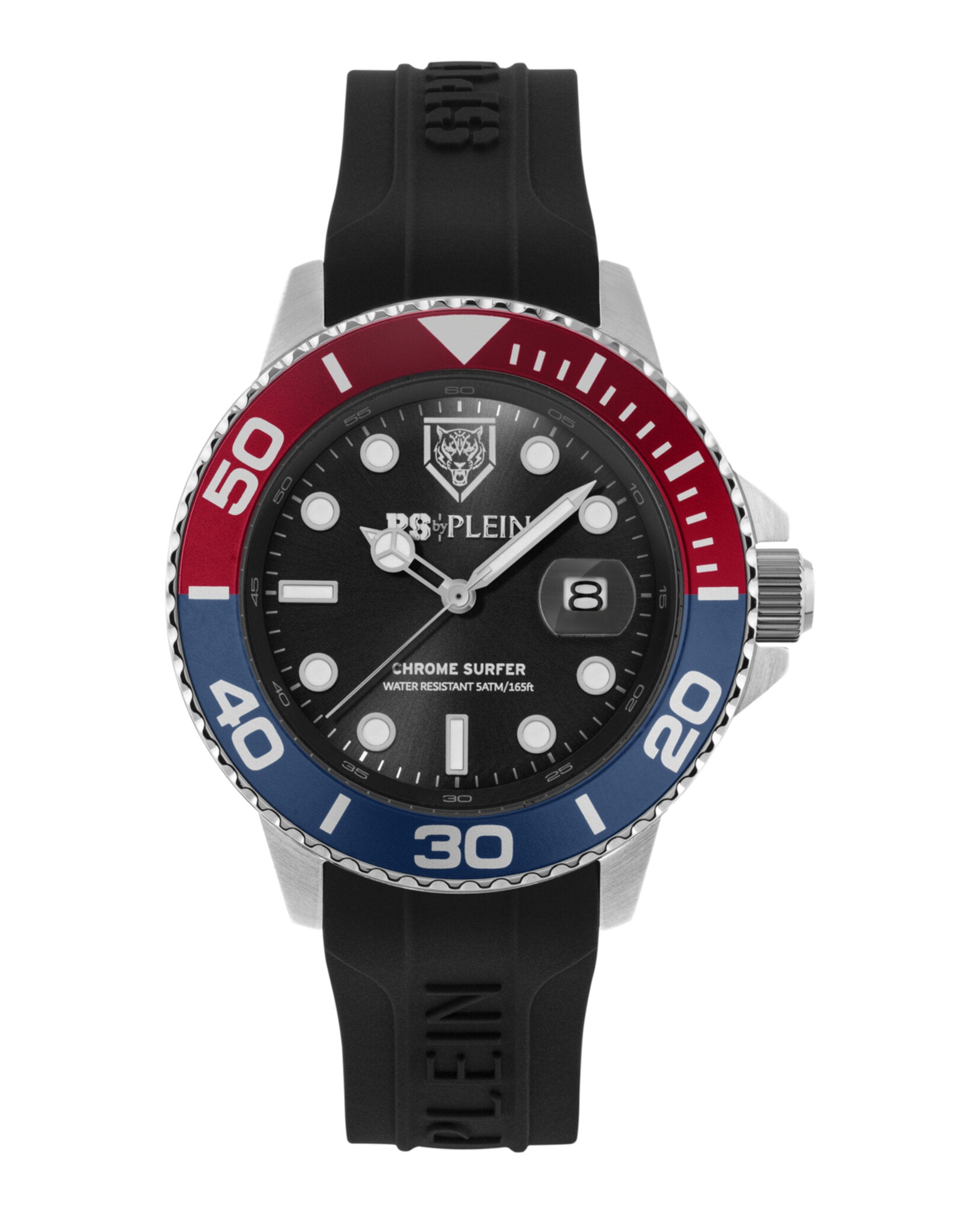 Chrome Surfer Silicone Watch