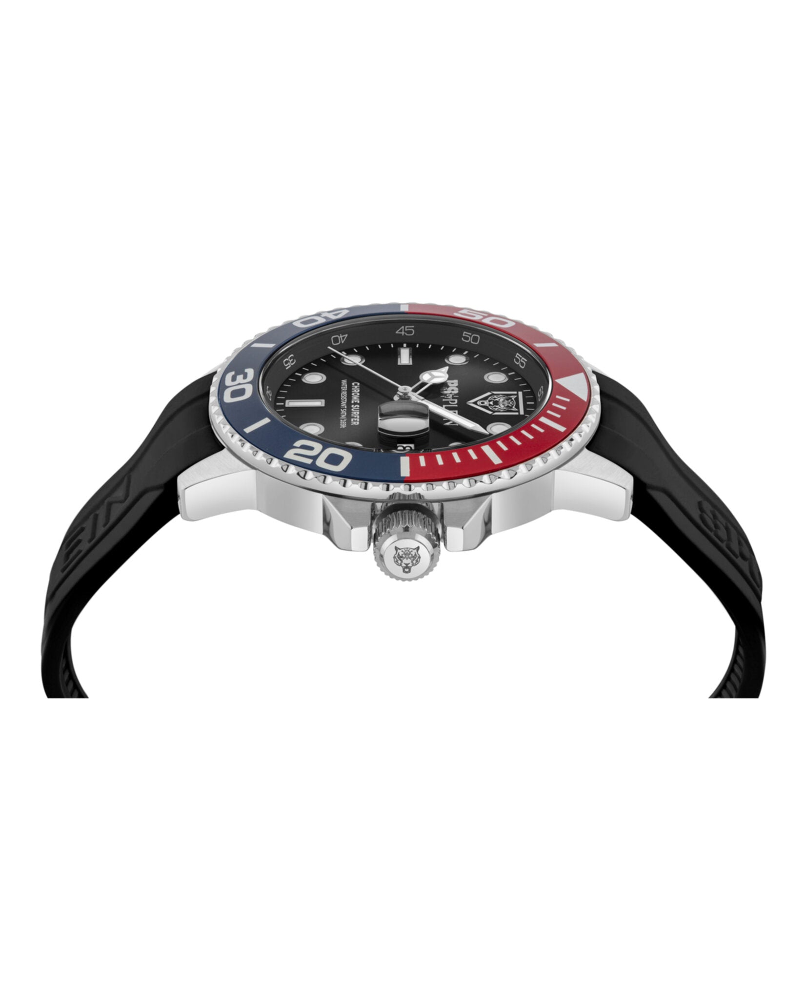 Chrome Surfer Silicone Watch