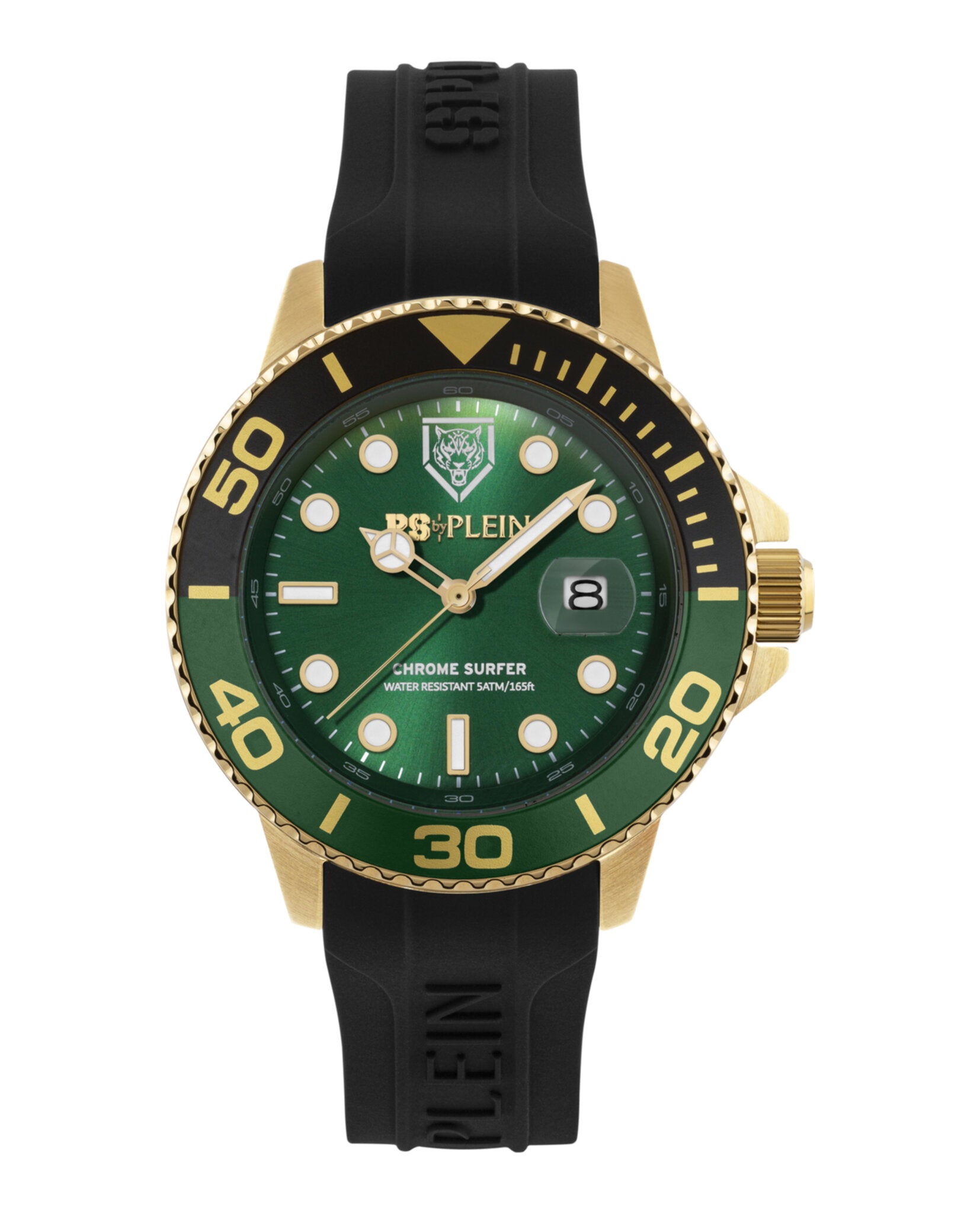 Chrome Surfer Silicone Watch