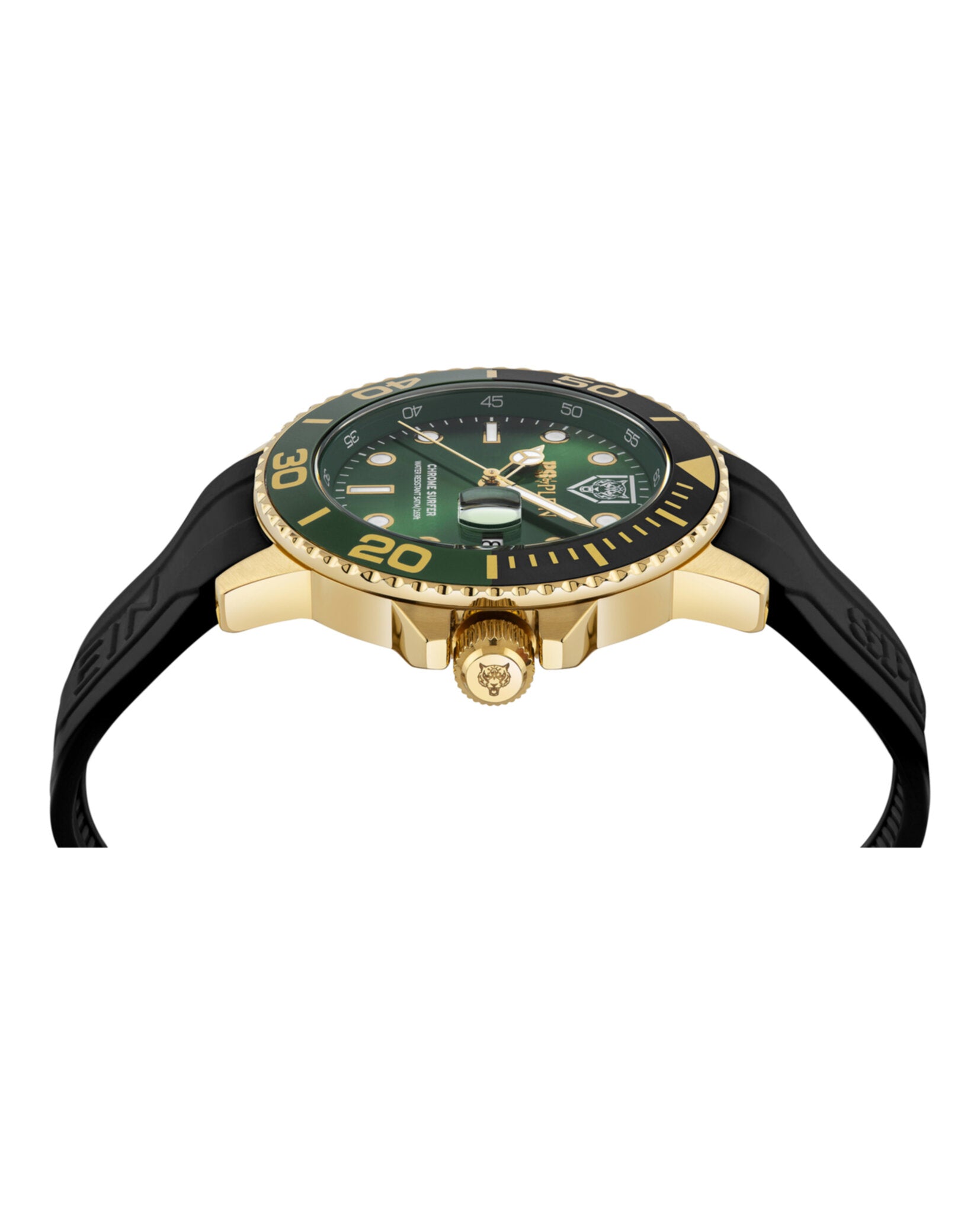 Chrome Surfer Silicone Watch