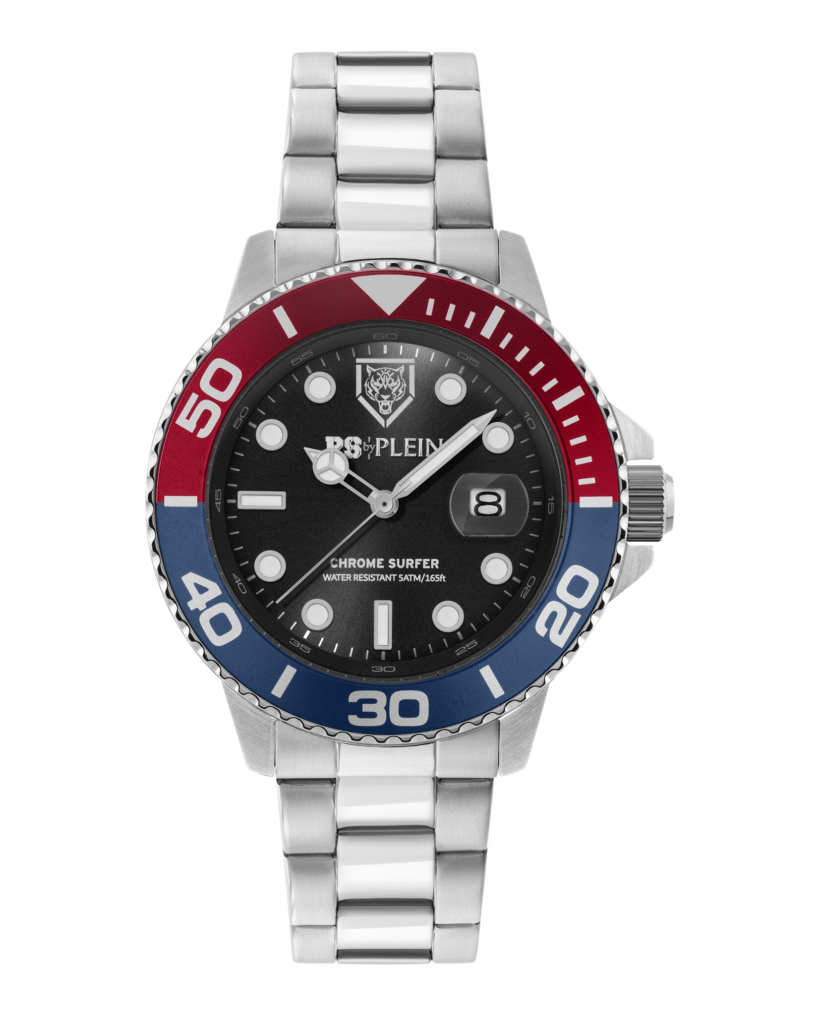 Chrome Surfer Bracelet Watch