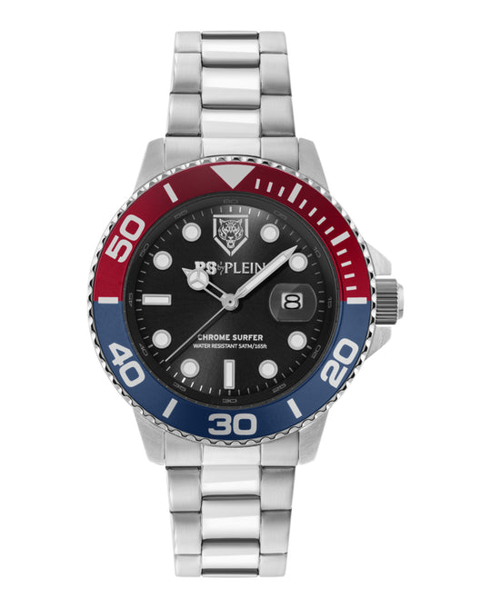 Chrome Surfer Bracelet Watch