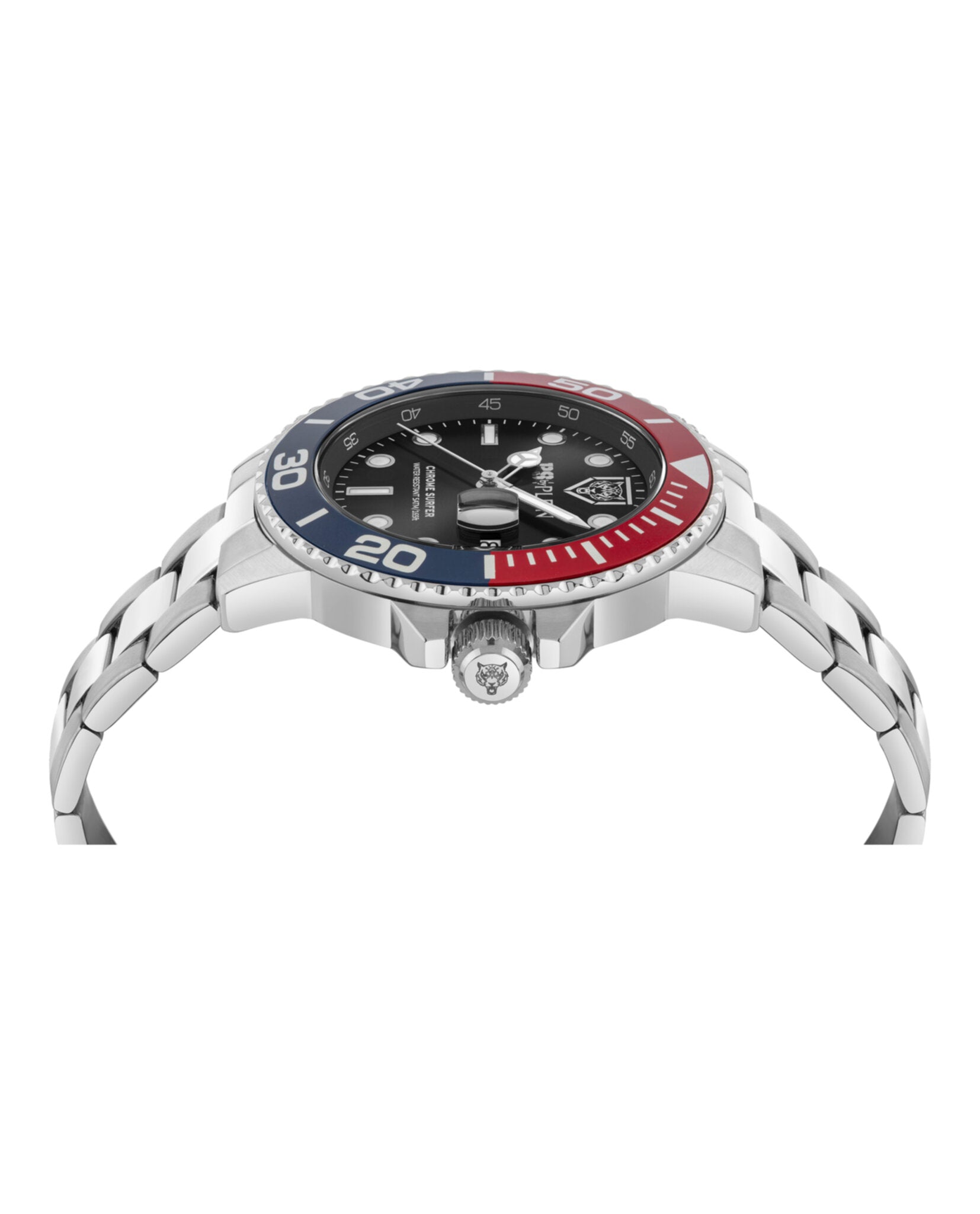 Chrome Surfer Bracelet Watch